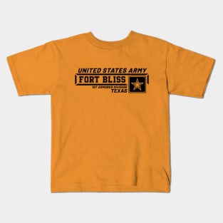 Fort Bragg Army Base Kids T-Shirt